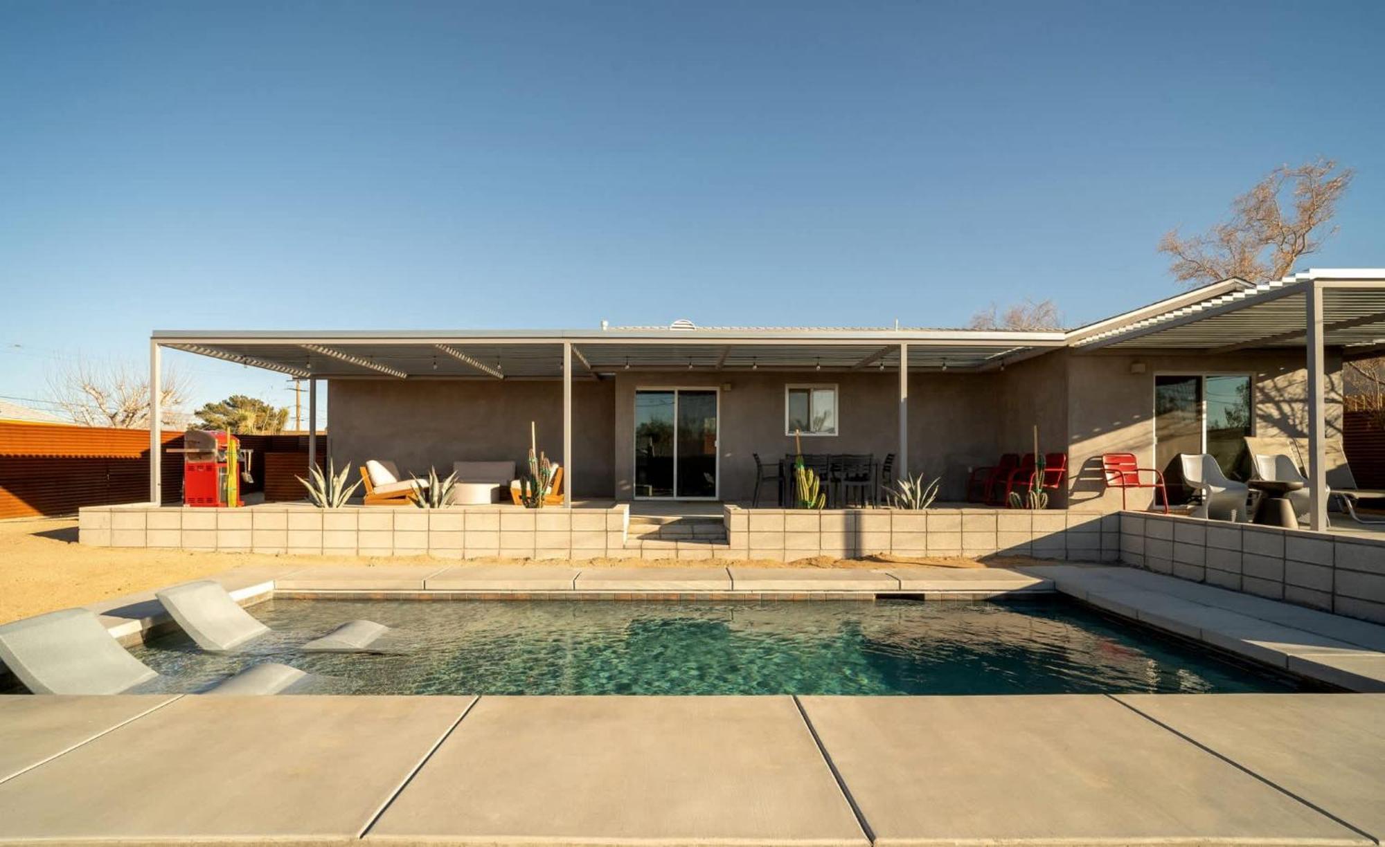 Hidden Valley Cottage - Modern Home In Jt Hot Tub جوشوا تري المظهر الخارجي الصورة